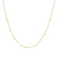 Mini Disc Drop Stacking Necklace
