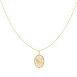 Sterling Silver Gold Plated Butterfly Pendant Necklace - Ania Haie