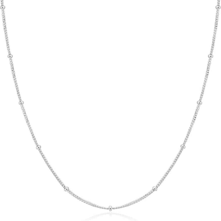 Sterling Silver Orb Chain Necklace - Ania Haie