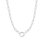 Sterling Silver Link Charm Chain Necklace - Ania Haie