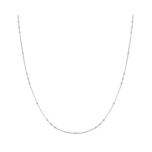 Mini Bead Station Necklace