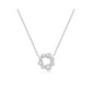 Asymmetric Beaded Circle Necklace