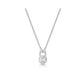 Linked Locket Dangle Necklace