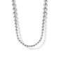 Sterling Silver Bujukan Brush Beads Chain Necklace