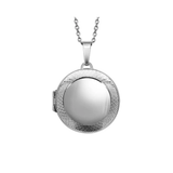 Sterling Silver 22mm Oval Locket On Chain