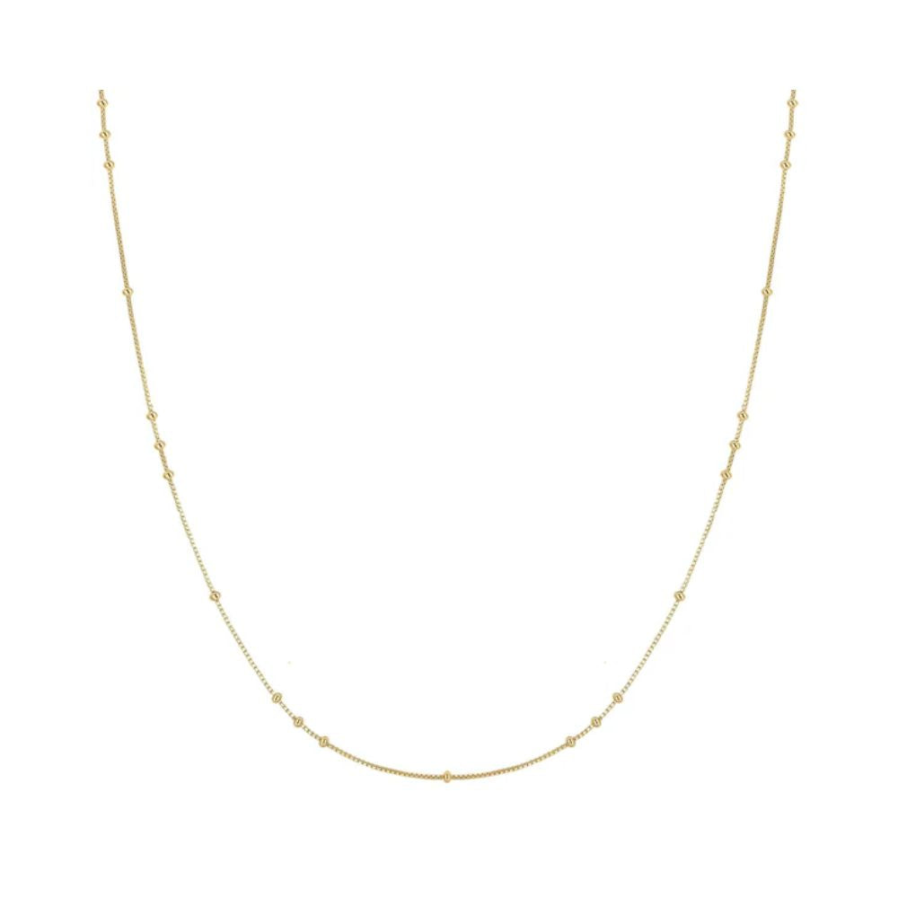 Mini Bead Station Necklace