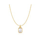 Square Mother-of-Pearl Necklace