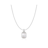 Square Mother-of-Pearl Necklace