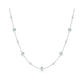 Mint Green Station Necklace