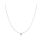Pave Heart Necklace