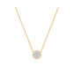 Reversible Pave Moon Evil-Eye Necklace