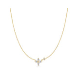 Sparkling Lucky Clover Necklace