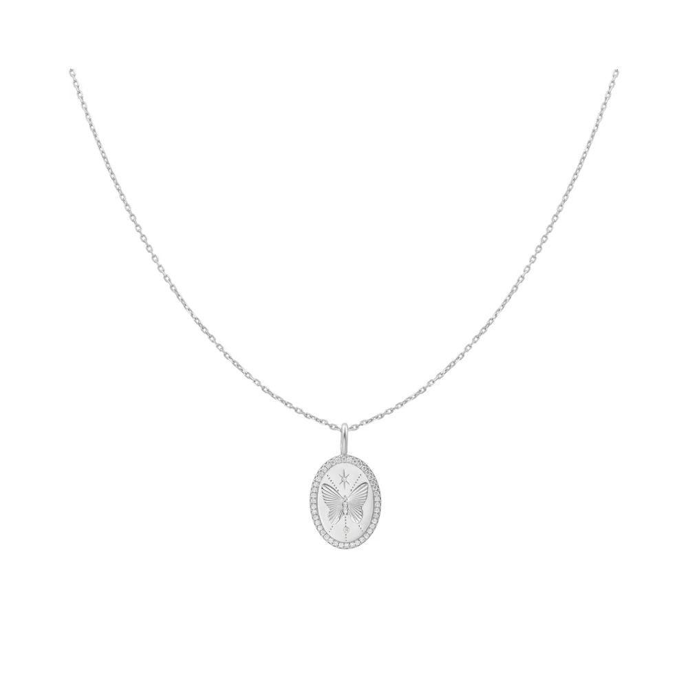 Butterfly Pendant Necklace