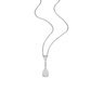 Created Opal & White Topaz Pendant Necklace