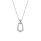 Citadel Rectangular CZ Pendant Necklace