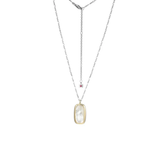 Allure Mop Pendant Necklace