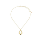 Celeste Open Hammered Pendant Necklace
