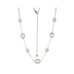 Bezel Station Necklace