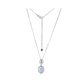 Blue Lace Agate Pendant Necklace