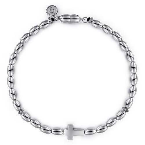 Beaded Cross Bracelet