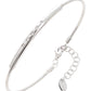 Spring Bracelet with Flush Diamond Bar