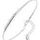 Spring Bracelet with Flush Diamond Bar