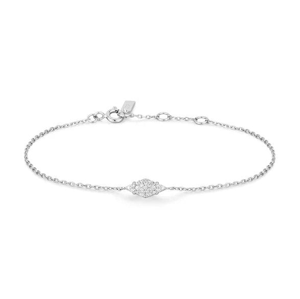 Silver Pave Sparke Bracelet