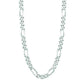 Sterling Silver Figaro Link Bracelet