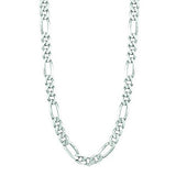 Sterling Silver Figaro Link Bracelet