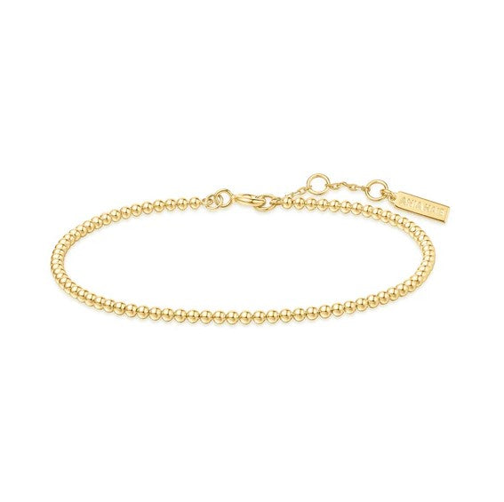 Gold Plated Beaded Bracelet