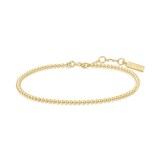 Gold Plated Beaded Bracelet