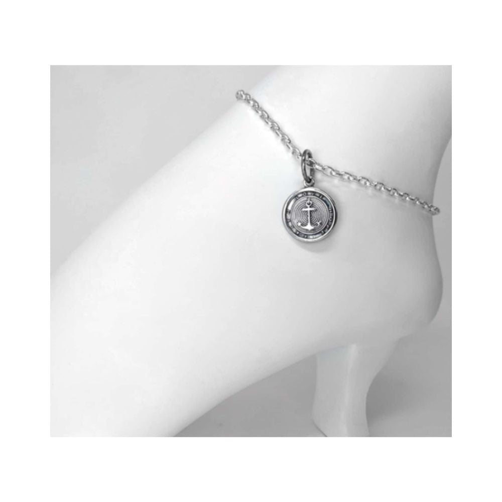 LOLA 3mm 9" Signature Rolo Anklet
