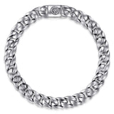 Sterling Silver Cuban Link Chain Bracelet