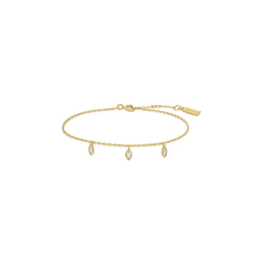 Sparkling Triple Station Bracelet