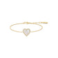 Mother of Pearl Heart Bracelet