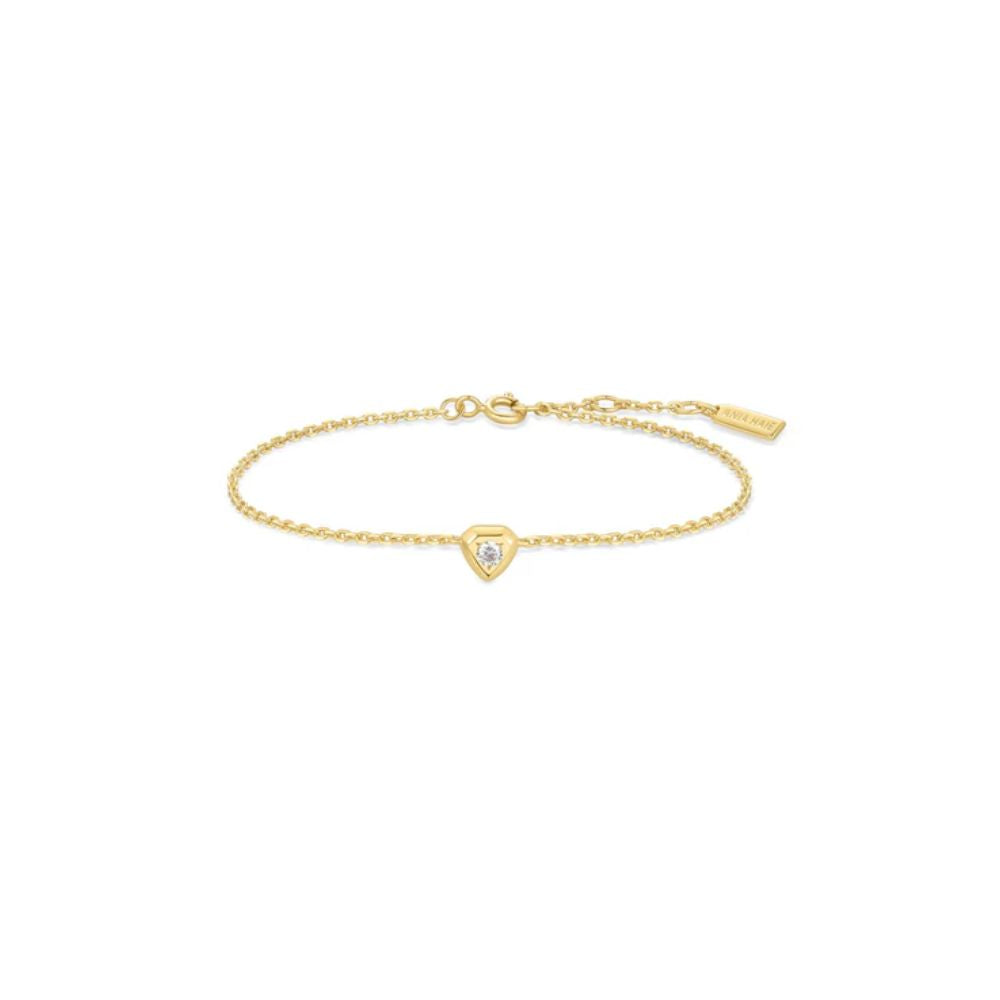 Sparkling Tiny Shield Bracelet