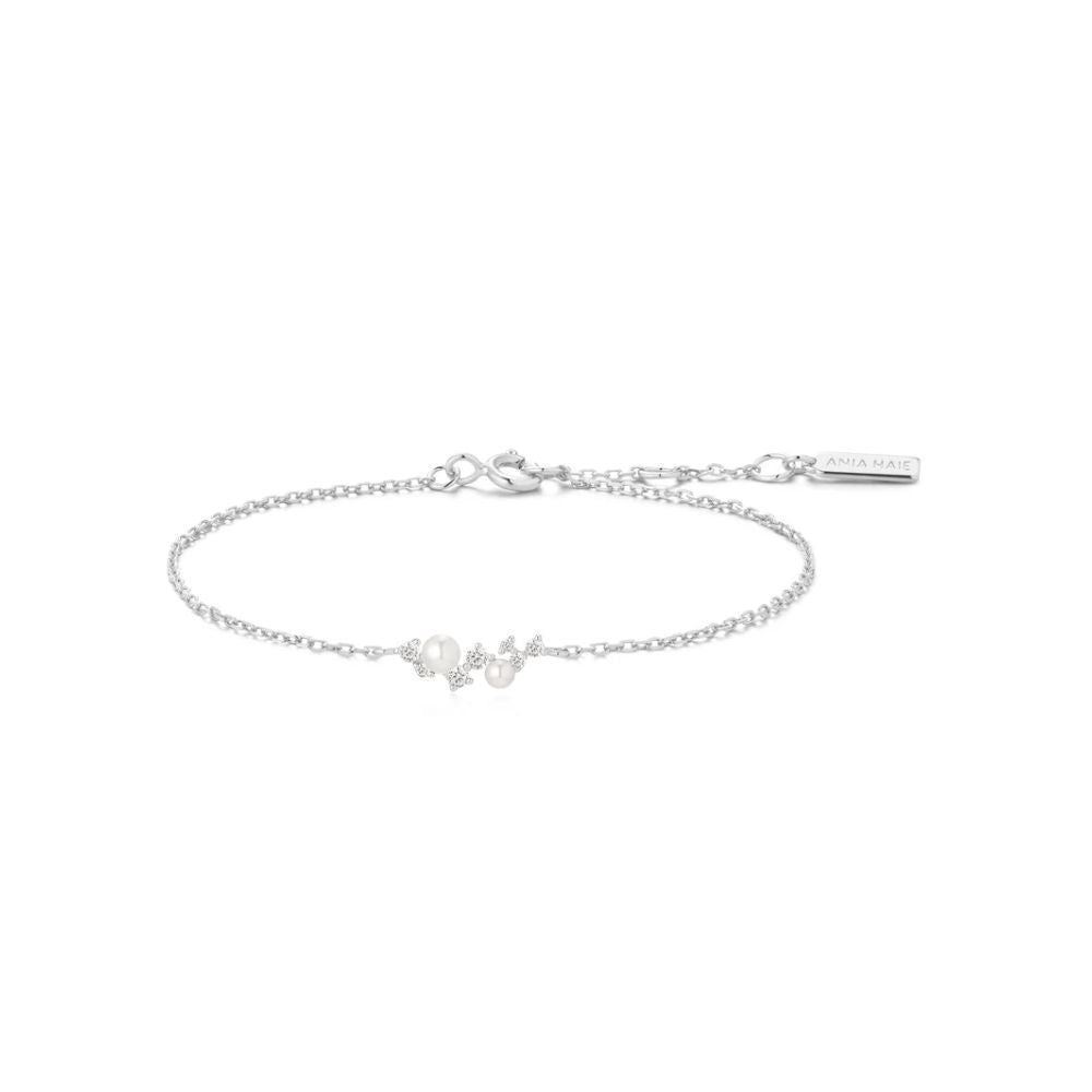 Shell Pearl Cluster Bracelet