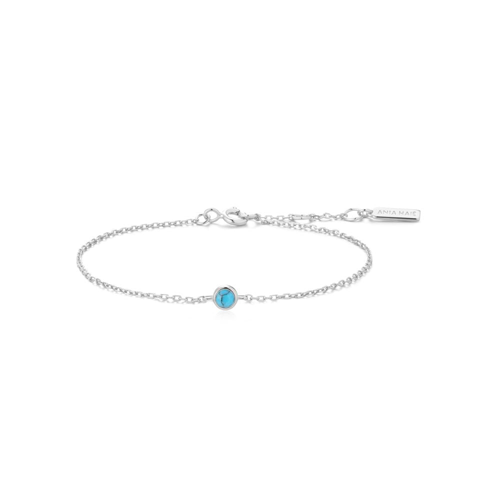 Turquoise Solitaire Bracelet