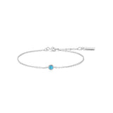 Turquoise Solitaire Bracelet