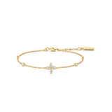 Sparkling Lucky Clover Bracelet