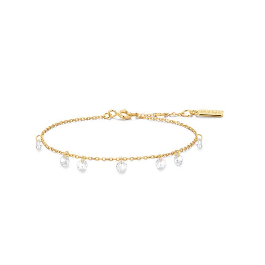 Plated Droplet Station Bracelet