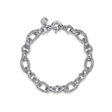 Sterling Silver Bujukan Link Chain Bracelet