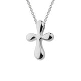 Tear Drop Cross Necklace