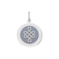 LOLA 19mm Mother &amp; Daughter Pale Gray Pendant
