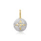 Pave Star Sphere Charm