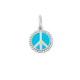LOLA 19mm Peace Sign Pendant
