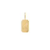 Wave Tag Charm