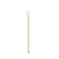 Row Bezel Earring Charm