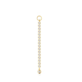 Row Bezel Earring Charm