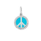 LOLA 15mm Peace Sign Pendant